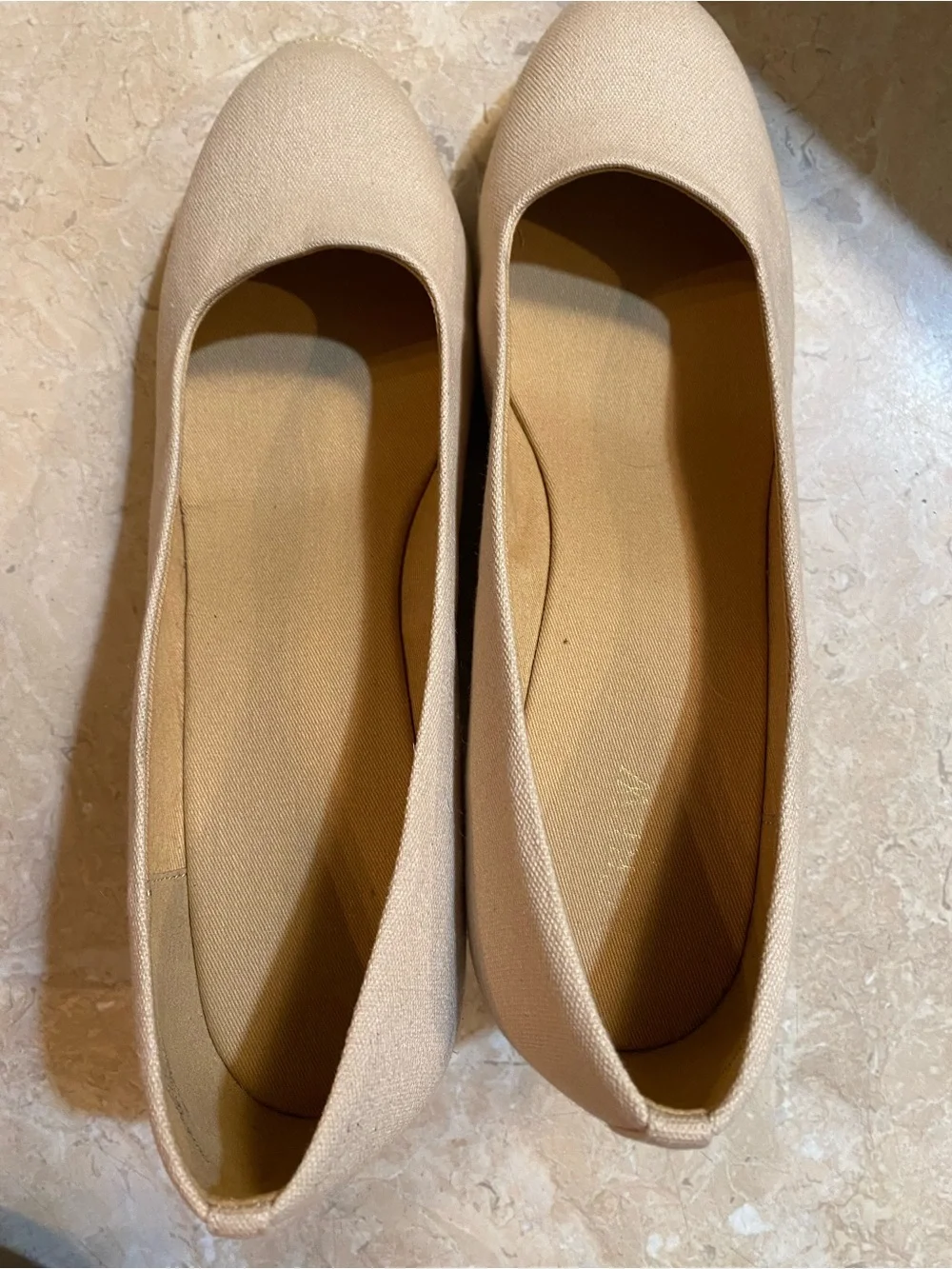 J. Crew Cream Canvas Espadrille Wedges with Jute Trim